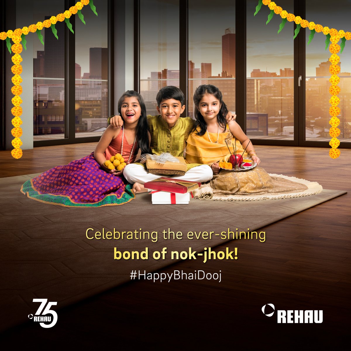 On this special day celebrate the lifelong bond of love, joy, and warmth shared with your sibling, bringing you closer together as you create beautiful memories. REHAU wishes you a very happy Bhai Dooj filled with happiness.

#BhaiDooj #bhaidoojspecial #Festival #rehauindia