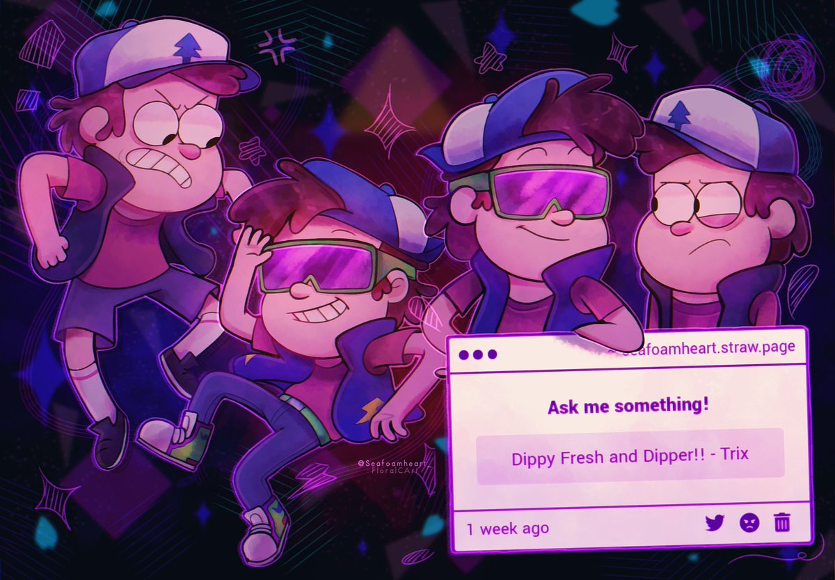 Seafoamheart_'s tweet photo. Silly dudes ๐ฒโก
#gravityfalls #dipperpines #dippyfresh https://t.co/2yRBV71ZUH