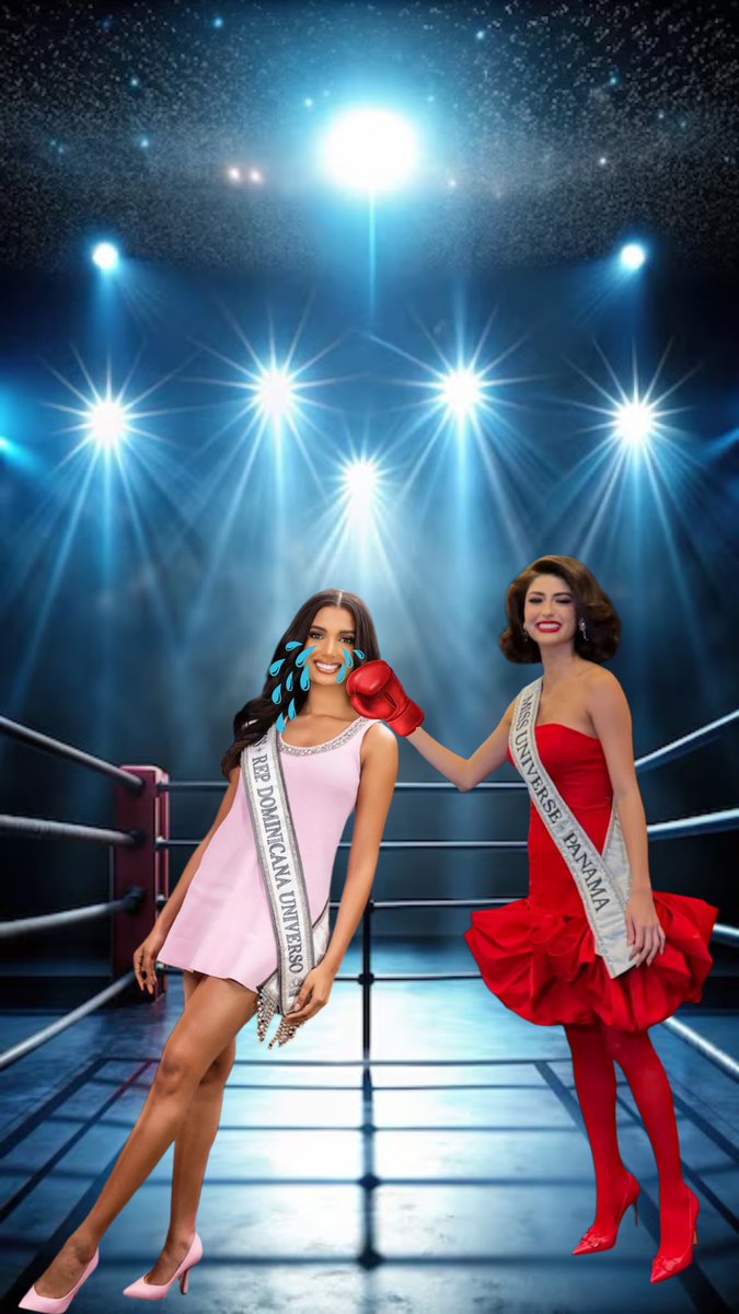 edgardocamachoe's tweet image. VERSIONES VAN Y VIENEN… pero según informantes muy cerca de la Organización de Miss Panamá, #ItalyMora fue expulsada de la competencia 2024, por cachetear a Miss República Dominicana #CelineeSantos. 🥊 #soyCamacho