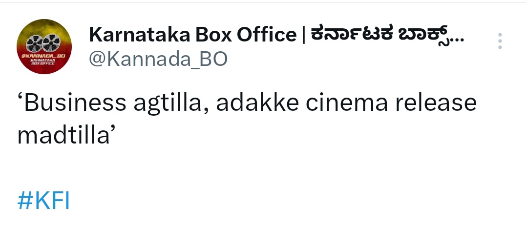 KFI_Box_office's tweet photo. Exclusive 🚨

@KichchaSudeep's #MaxTheMovie  has been shelved due to no one is coming forward to buy the film rights .

Side actor sudeep should stick to BBK and sideroles , says audience https://t.co/YfGDhSCPXD