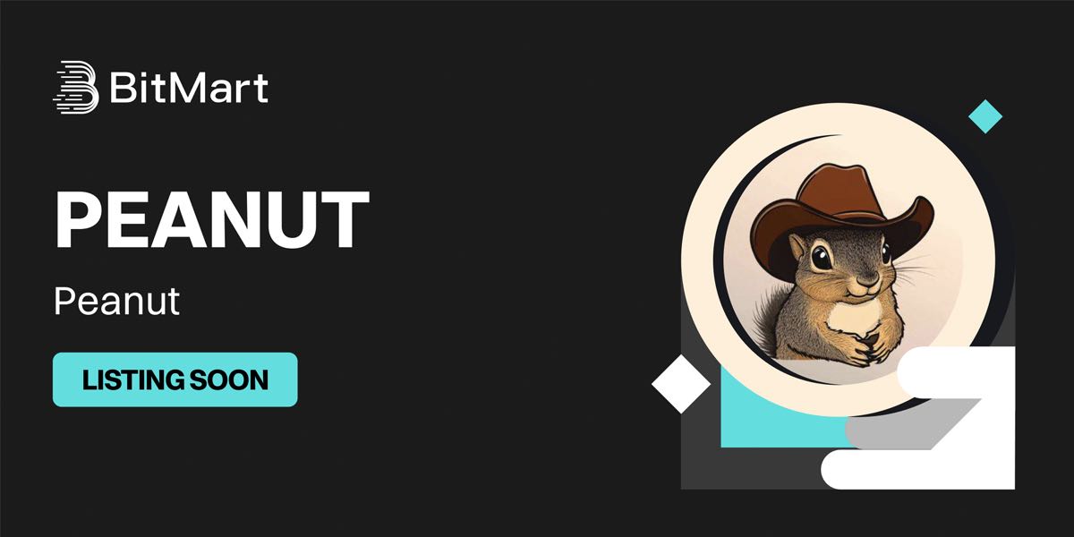 BitMartExchange's tweet photo. 🌟 Upcoming New Listing 🌟

🤩 #BitMart will list PEANUT @PeanutCoinErc soon!

Keep an eye on our socials for further announcements.

Share in the comments what you like about this project 👇

#PEANUTBitMartListing https://t.co/LGOl2UImA8