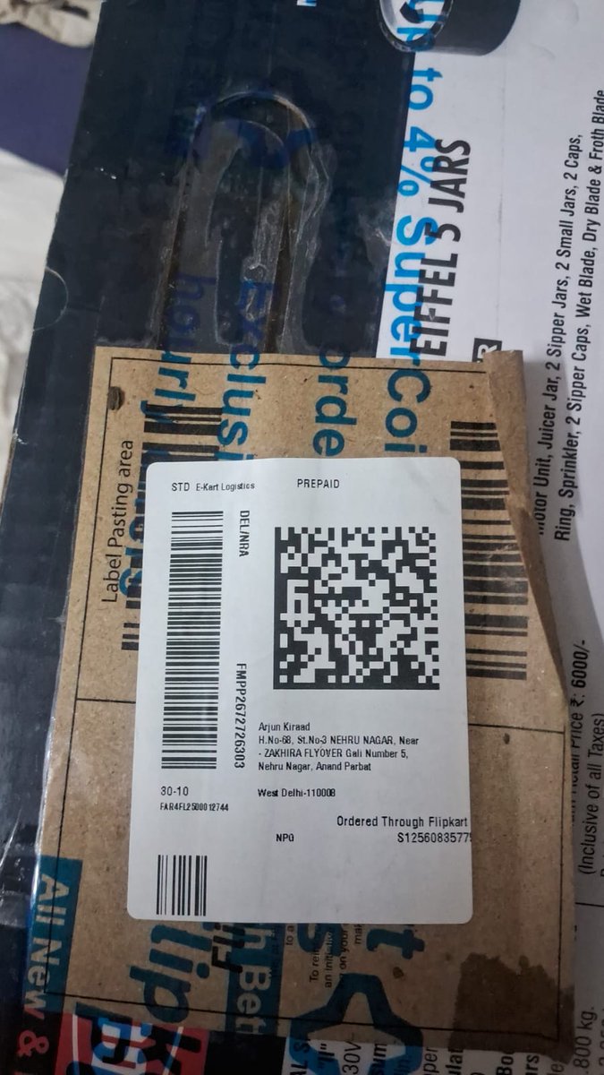 arjun_kiraad's tweet photo. #flipkart @Flipkart Dear @flipkartsupport I ordered cookwell  Grinder but it's delivered without 6 Leaf Blade wet grinder, I placed Replacement this on same day of delivery but after process 2-3 day back end team Request rejected, Kindly Resolved ASAP Odr ID-OD332702791044140100 https://t.co/d6h8IKLtCk