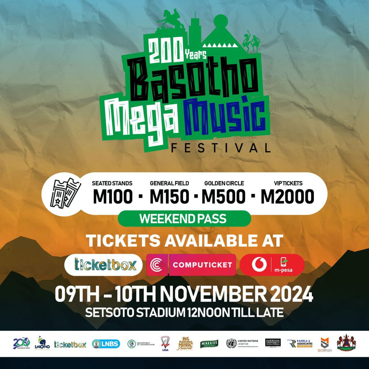 BMMF2024's tweet photo. Activations complete , full focus on next weekend , Basotho Mega Music festival .
#200yearsofbasotho #fillupsetsoto #megafest https://t.co/Qqm6kDpqTK