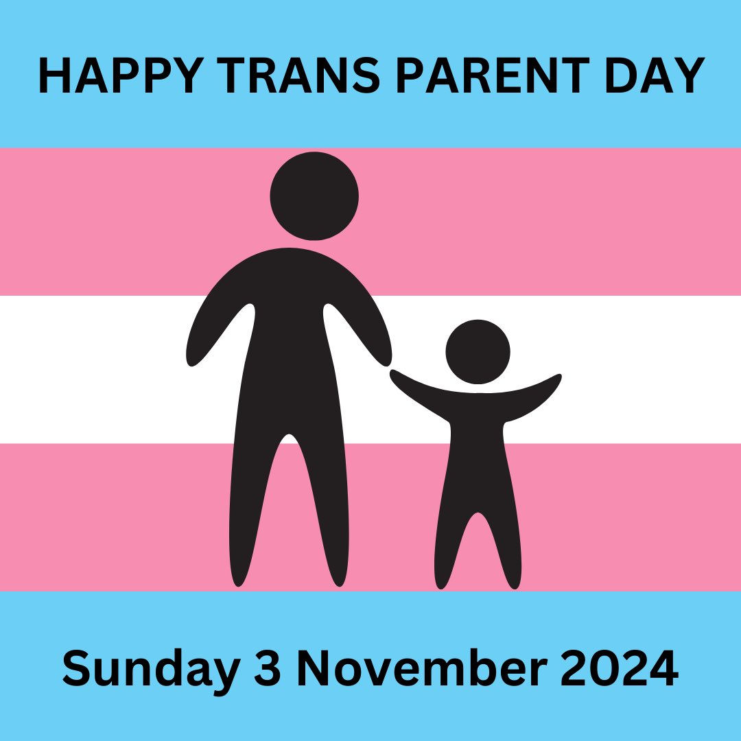 CumbriaPride's tweet image. 🏳️‍⚧️ Happy Trans Parent Day 2024! 🏳️‍⚧️

Today we celebrate transgender parents and caregivers, either in addition to or instead of the more binary gendered Mother’s Day and Father’s Day.

#TransParentDay  #TransgenderFamily #TransFamily #TransgenderParent #TransParent