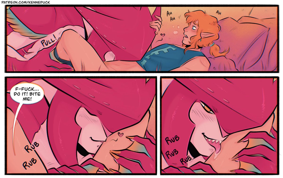 KenneDuck's tweet photo. Guys it’s been two months since I baited y’all with this spicy fish, so- 🌸💕
#sidlink #sidon #zelda #totk https://t.co/g3rc6fp9I0