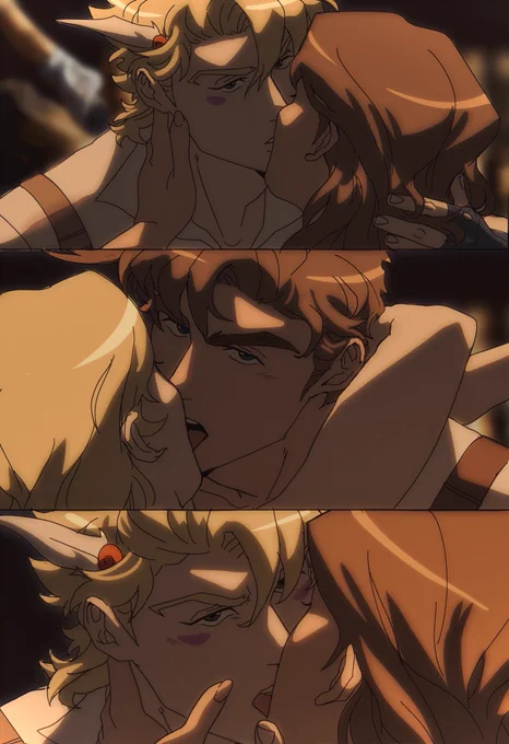 You'll just have to taste me when he's kissing you 