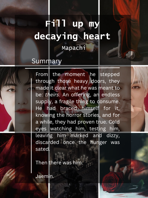 Mapachiii's tweet photo. ✭ Fill up my decaying heart ✭ 
Nomin AU
18+
4.5k wc | oneshot
Vampire!JM x Human!JN Stockholm Syndrome | Toxic Relationships | PowerBottom JM | May be toxic but its still love
https://t.co/XVWx65NfKP https://t.co/Hu707fWdJ9