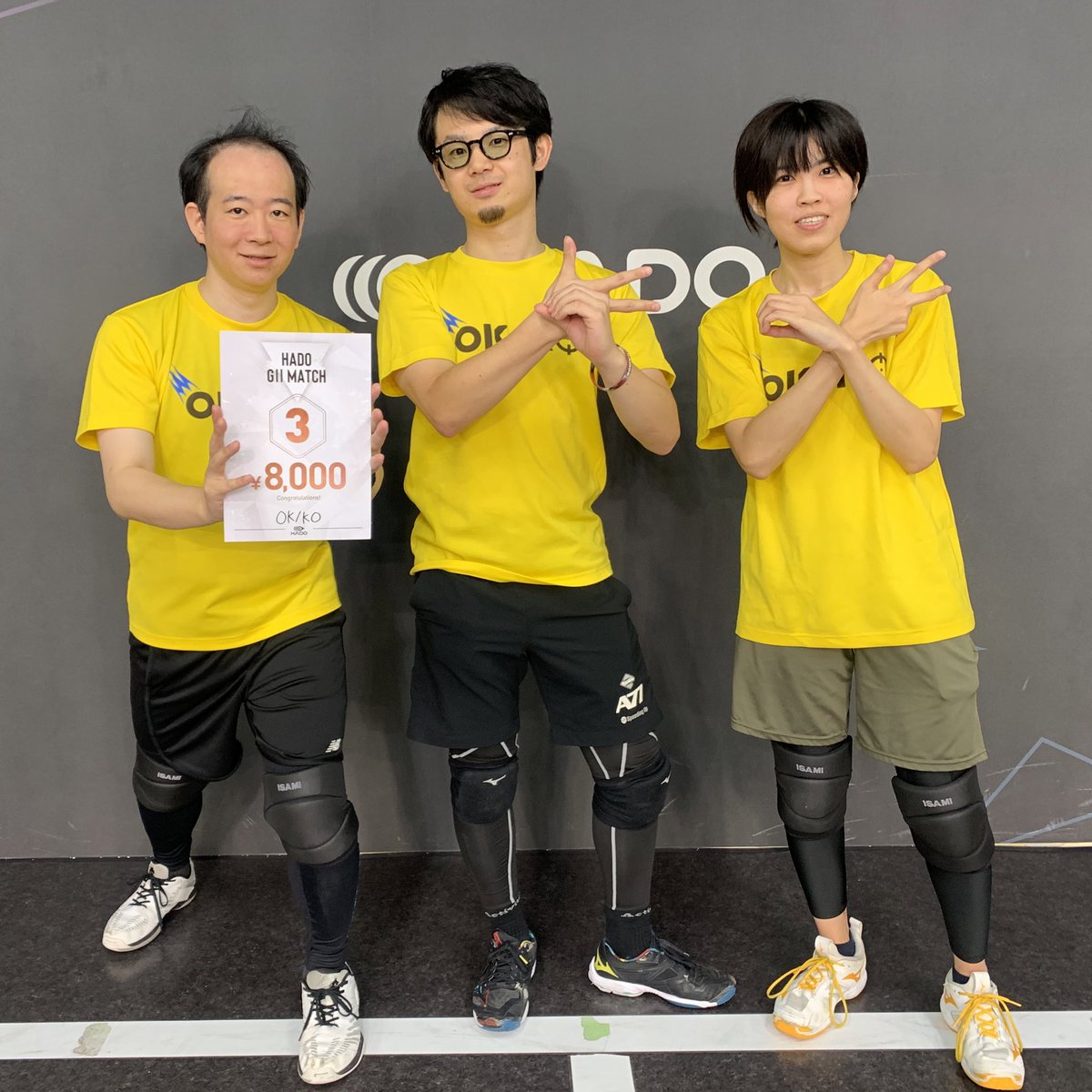 hado_info's tweet photo. 【HADO GⅡ MATCH #3】
結果は以下の通りです✨
優勝 OrcaZ
2位 あみゅにしょん
3位 OK/KO
入賞チームの皆様、おめでとうございます😊
また、参加チームの皆様お疲れさまでした❗️
#HADO #G2MATCH #公式大会 https://t.co/FunrHbO0H9