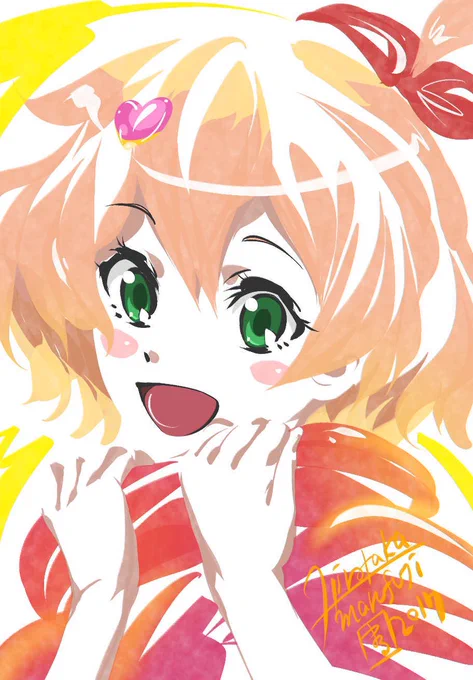フレイアお誕生日おめでとーいつもの絵です #フレイア・ヴィオン誕生祭#マクロスΔ 