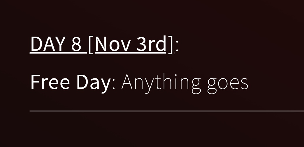 Today is the last day of #FilthyShizunWeek2024 so show us what you've got!