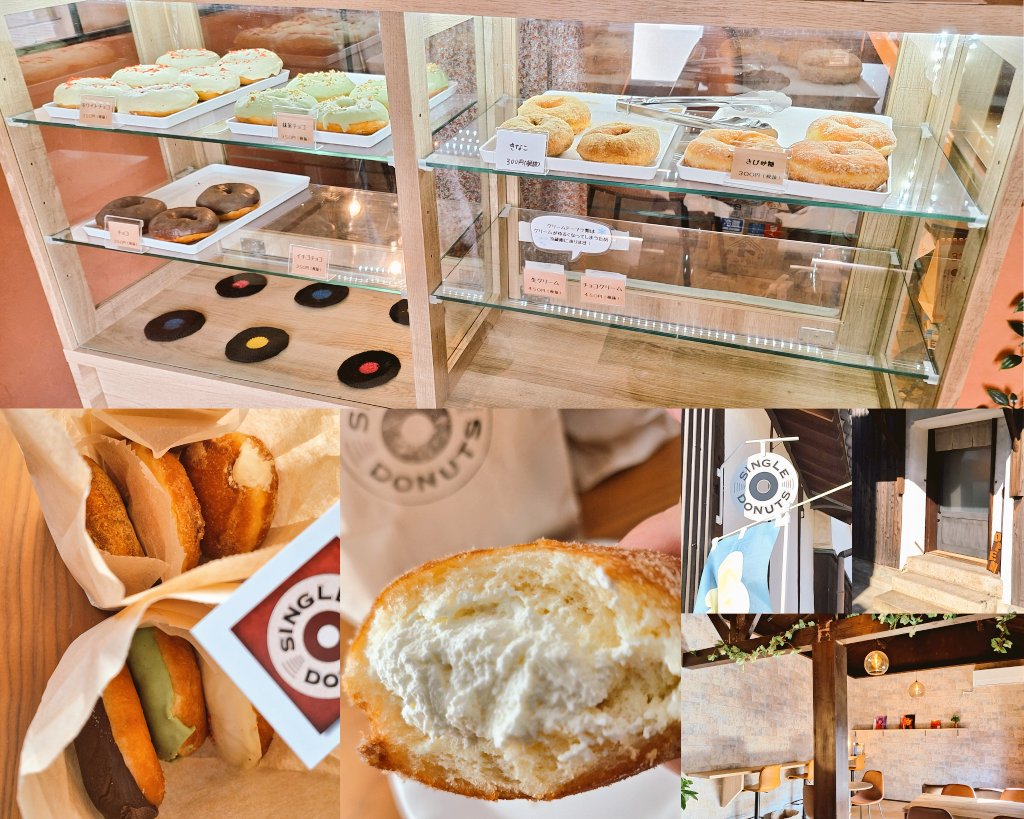 CHOCOMAMA_DH's tweet photo. 今日の御三時🕒は #シングルドーナツ さんのドーナツ🍩
生クリームのを食べたけどフワフワ生地で甘さ控えめの軽いクリームたっぷりで重くなくて美味しい😋
蔵をリノベした落ち着いた店内でイートインもええな～😌

#SINGLEDONUTS
#和歌山市 https://t.co/B2hPpcuas6