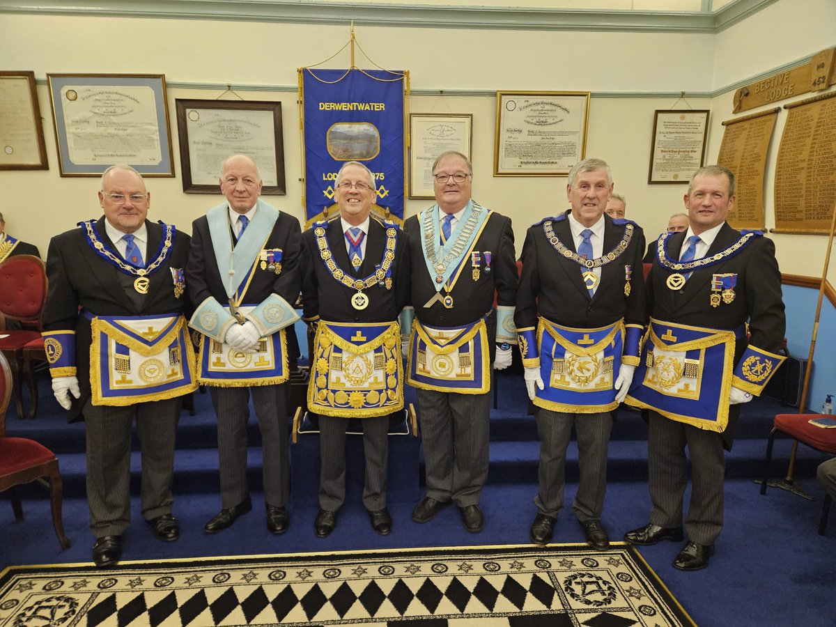 ProvinceofCandW's tweet photo. It was the installation ceremony at Derwentwater lodge of Friday, who meet in the scenic town of Keswick 🏔️

Our PGM, Nick Wilson was in attendance, with many members of his provincial team💪🏼 https://t.co/ceqIqbAkm7