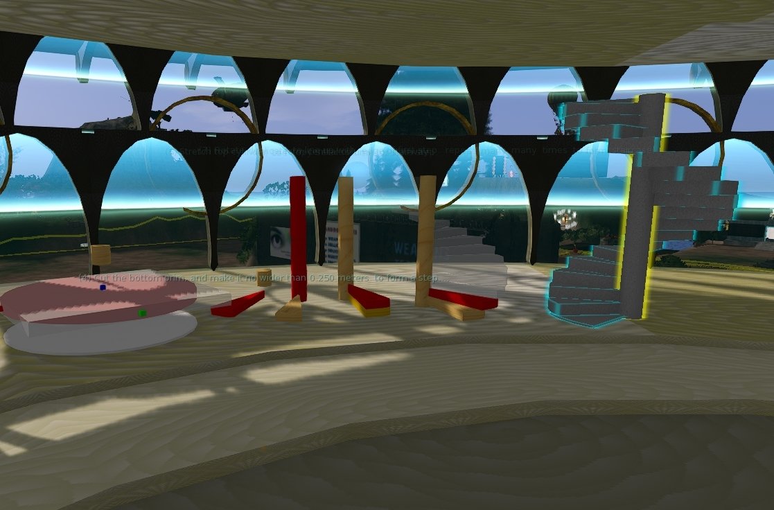 LynnPhoto_SL's tweet photo. (Highlighted Item is my creation)
At the Ivory Tower Library of Primitives! I learned how to contort the prim to my will and made my very first stair well!~♥ WOOOOO! Come check it out!!!!!!!~
TAXI!~ https://t.co/bQHMpoFOkG
#secondlife #joy #creation #primpower https://t.co/GfEAkzfYdI