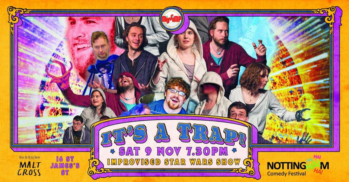 MissImp: Notts Improv Theatre (@missimp_notts) on Twitter photo The perfect sequel and prequel parody to set your Saturday night ablaze :) IT'S A TRAP! THE IMPROVISED COMEDY SHOW kicks off Sat 9 Nov at Malt Cross. Book now.
<a href="/maltcross/">The Malt Cross</a> @nottscomedyfest #Notts is.gd/bQVBNu The perfect sequel and prequel parody to set your Saturday night ablaze :) IT'S A TRAP! THE IMPROVISED COMEDY SHOW kicks off Sat 9 Nov at Malt Cross. Book now.
<a href="/maltcross/">The Malt Cross</a> @nottscomedyfest #Notts is.gd/bQVBNu