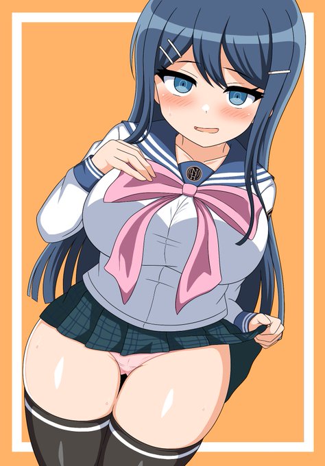 ダンガンロンパの舞園さんぱんつ絵 