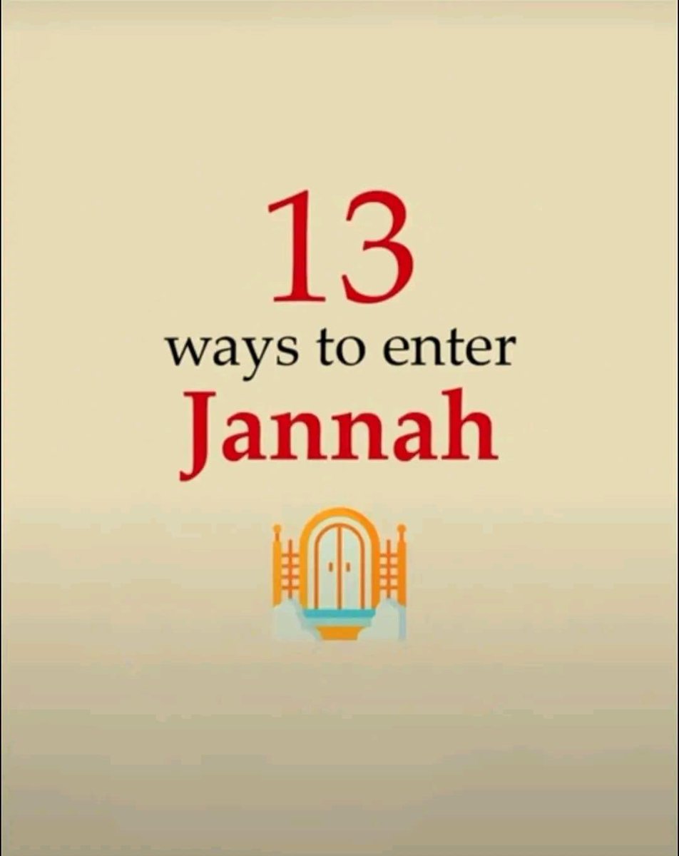 onetime_line's tweet photo. 13 ways to ENTER JANNAH!💖 https://t.co/o34b1ubBtO