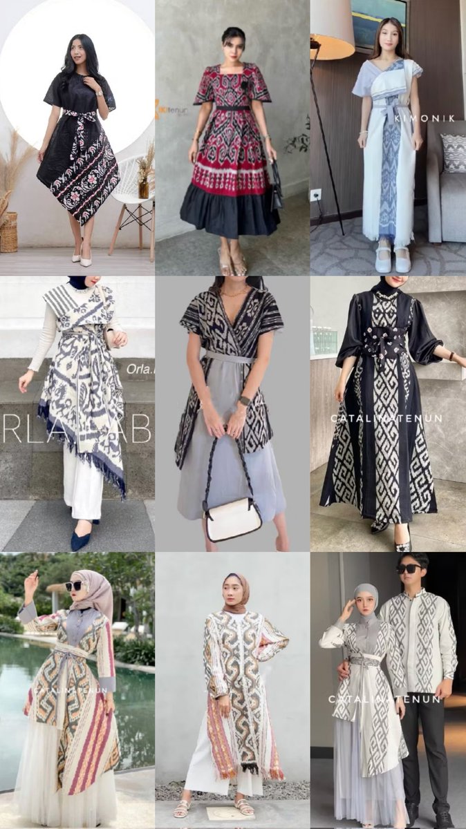 akusayangdk's tweet photo. 🌸 Rekomendasi Dress Tenun 𓂃 ࣪˖ ִֶָ 

Cocok buat OOTD kondangan nikah, acara formal lainnya seperti wisuda keluarga, lamaran dan sebagainya. Stylenya cantik dan elegan 🌻 Tersedia beragam motif dan warna serta tenun couple bareng pasangan ✨️

ㅡA threadㅡ https://t.co/hfPrXj895U