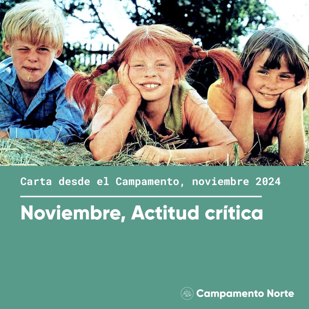 campament0norte's tweet photo. En la carta  de este mes hablamos de la importancia de desarrollar una actitud  crítica para crecer como personas y construir relaciones sólidas.

https://t.co/k1FNjtLKdF https://t.co/LgEpJmzqLk