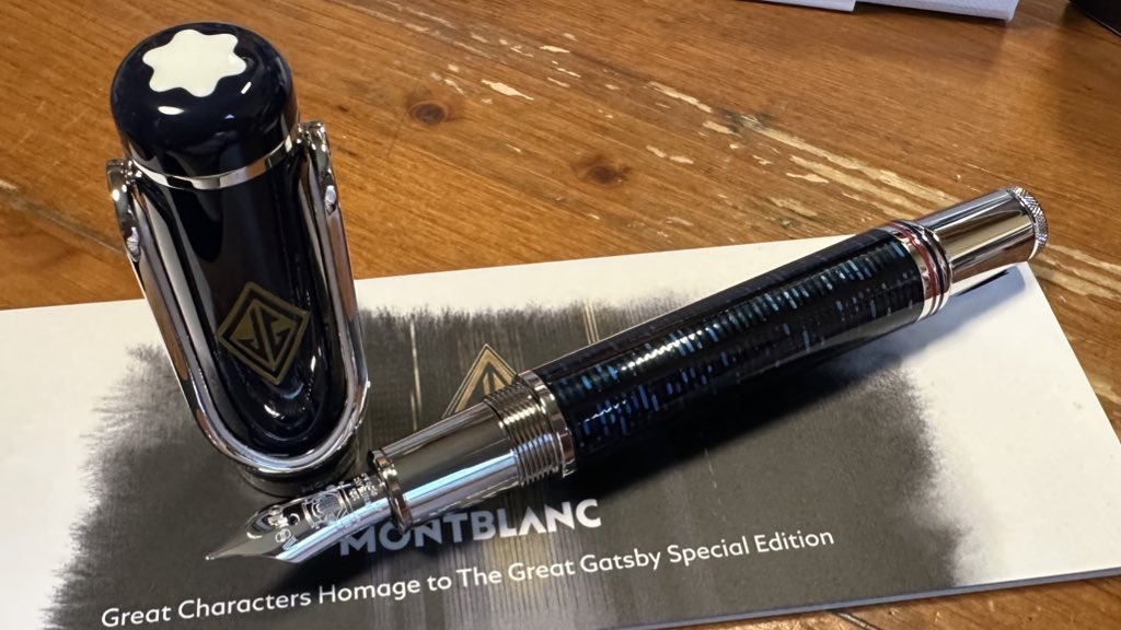 限定品】モンブラン モハメド・アリ 万年筆インク 緑 新品 限定品