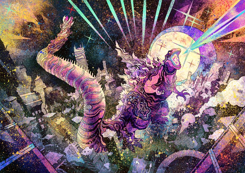 70 Years of Godzilla!
 #GodzillaDay 
#ゴジラの日 #ゴジラ70周年