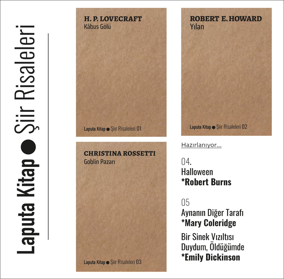 YAKINDA...
Şiir Risaleleri -1-