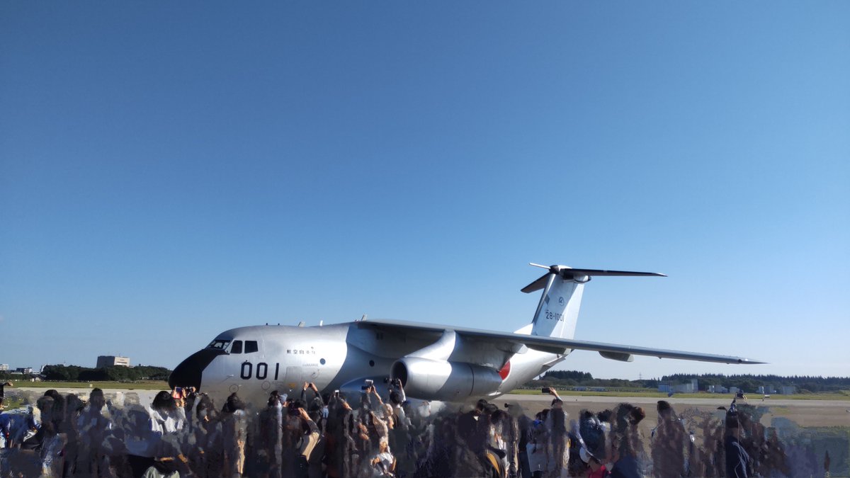 mskn58's tweet photo. 入間航空祭へ。個人的にはこの「銀ちゃん」が見れたことが一番うれしかったかな。 https://t.co/9UEiWgvZIG