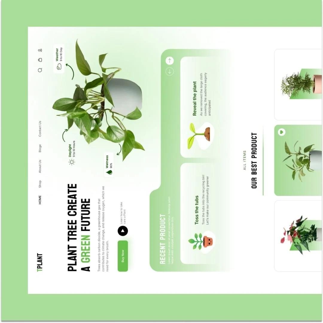 aadildevv's tweet image. Plants Selling Website Design 

#uiuxdesign #landingpage #webuiux #uxdesigner #productdesign #plantselling #treeplantwebsite #websitedesign #landingpagedesigner #webdesigner #appdesign #figma #webdesign #ecommerce #uiuxdesigndownload