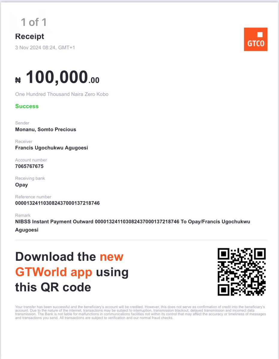 Pinovibes's tweet photo. N100k sent who is next??? https://t.co/Wk3Y0pi5Vr