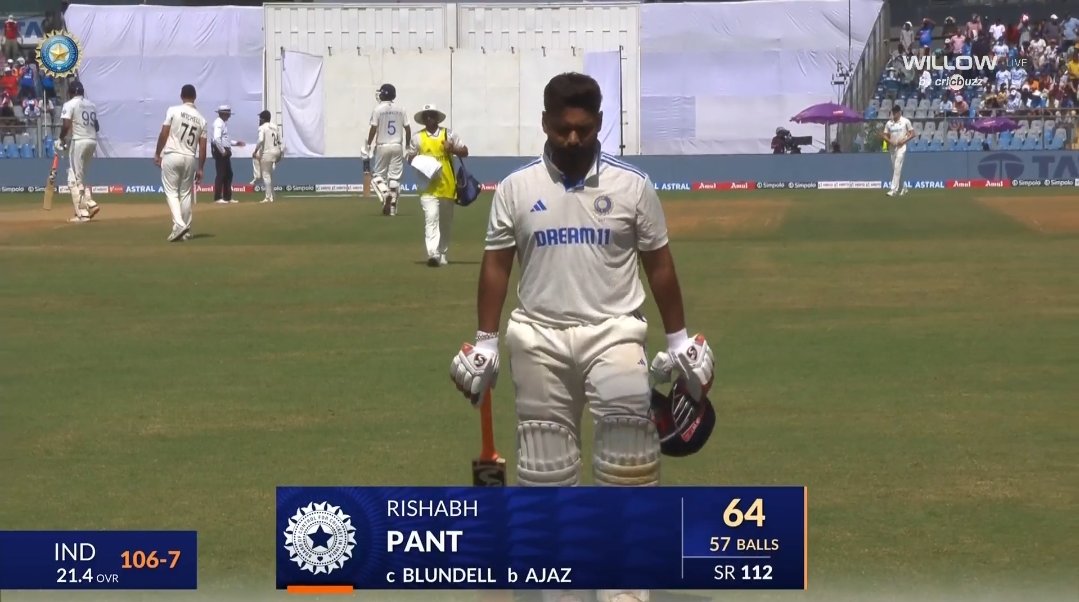 AdarshRo45's tweet photo. Well Played Rishab Pant 👏🏻👏🏻
#INDvNZ https://t.co/EM5dkDe8DZ