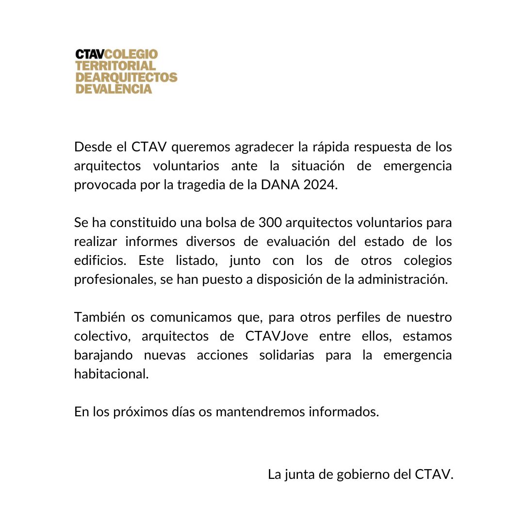 Arquitectos Valencia (@arquitectosctav) on Twitter photo 