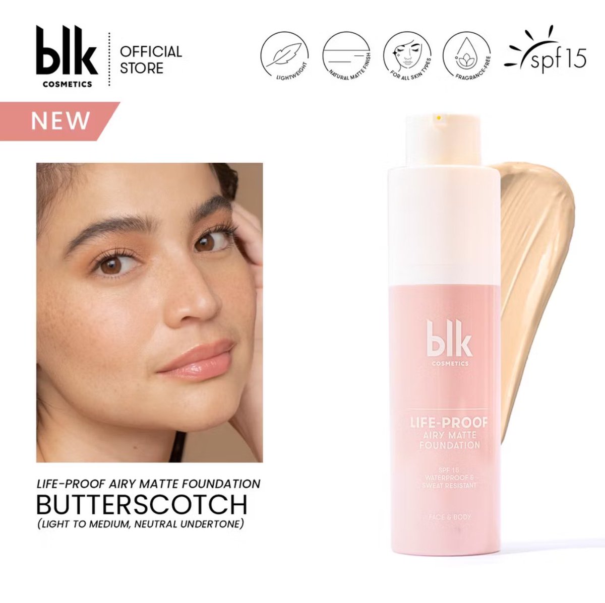 namchives's tweet photo. wts lfb ph make up

blk cosmetics life-proof airy matte foundation ( butterscotch )

- ₱200 ( bought it for 299)
- used once 
- rfs: not my shade 

dm me if interested ! https://t.co/7rjDwlngIC