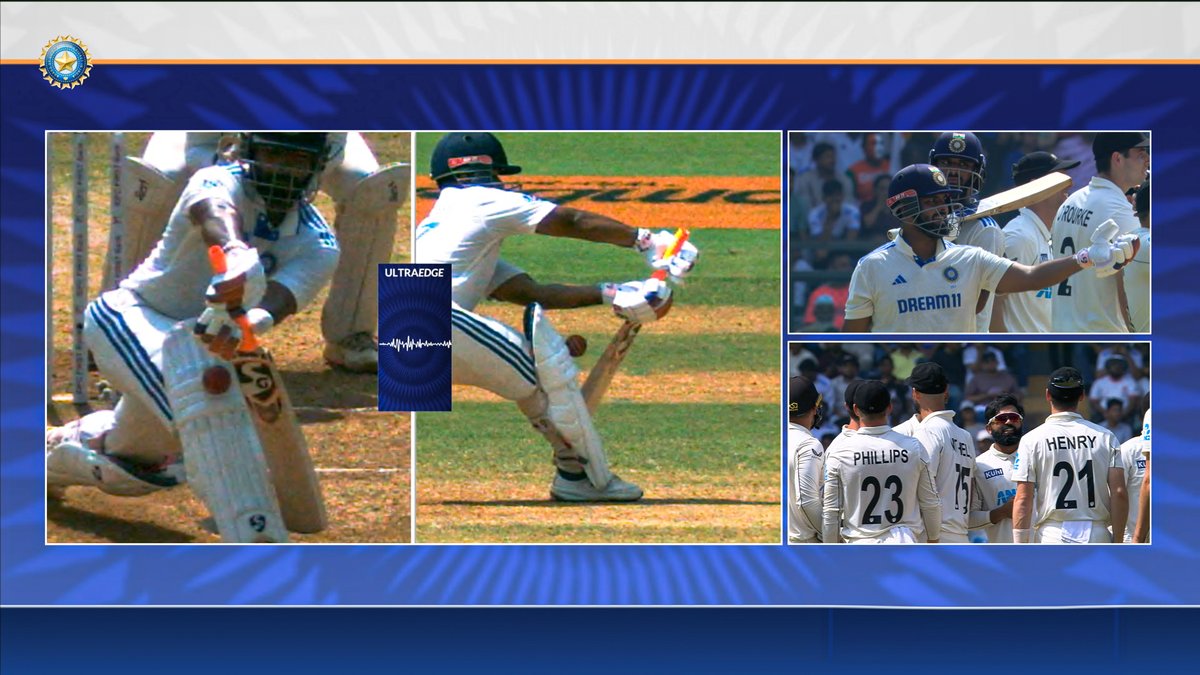 HotstarReality's tweet photo. Pantโs reaction says it all! ๐ข
#INDvNZ #IDFCFirstBankTestTrophy #JioCinemaSports https://t.co/0nVukPe95G