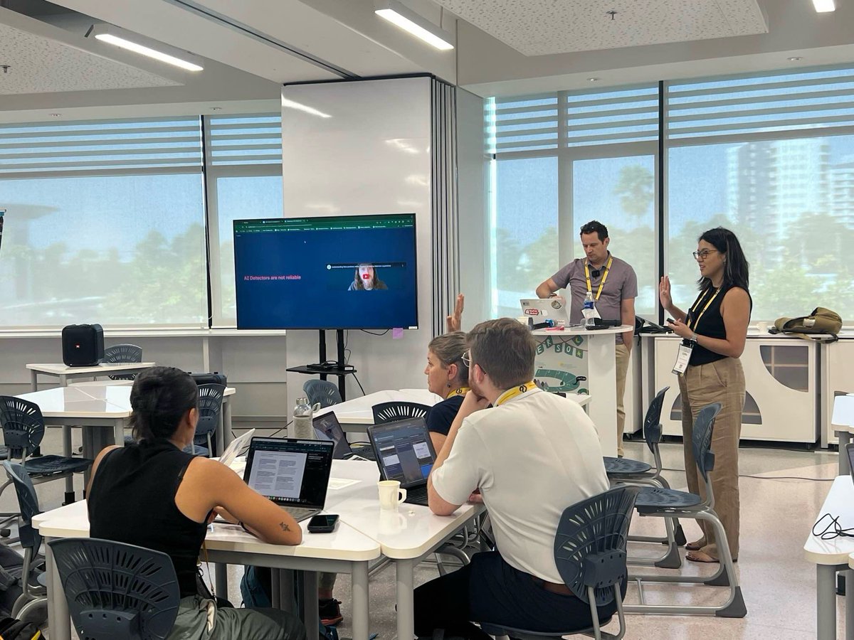 CoraEdTech's tweet image. Had a fantastic time at #AIFE conference! Highlights included learning from @jnash and learning from all amazing educators. @desertclimber and I presented on personalized learning and academic integrity. Thanks for the chance to have ongoing discussions, @21cli! #AIinEducation