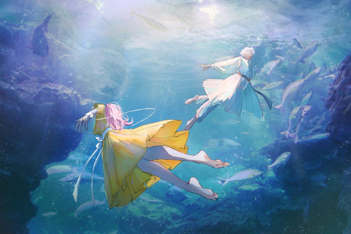 beri_0214's tweet photo. Ocean 

PICTURE BY @alf__kl  https://t.co/XUJ5YkvSmB
#art 
#illustration 
#イラスト https://t.co/Ab40BDrr6E