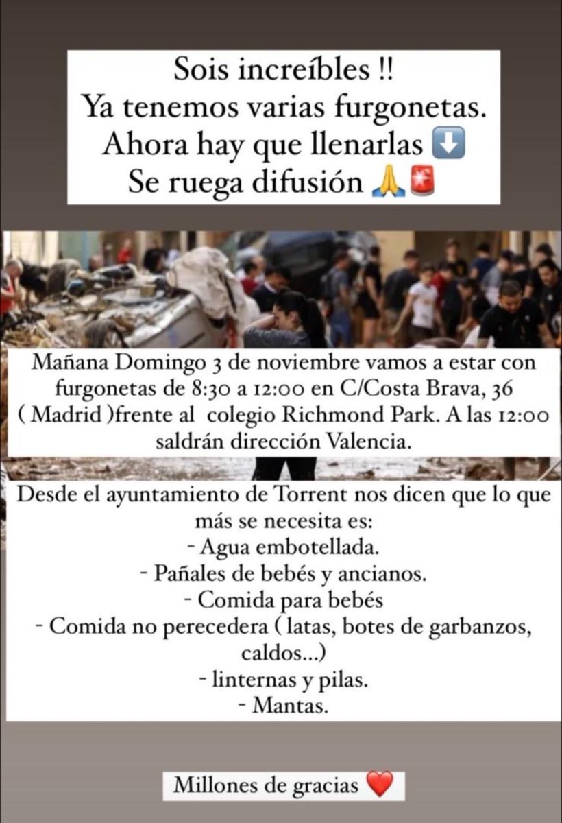 Hoy domingo. 

Salida inmediata.