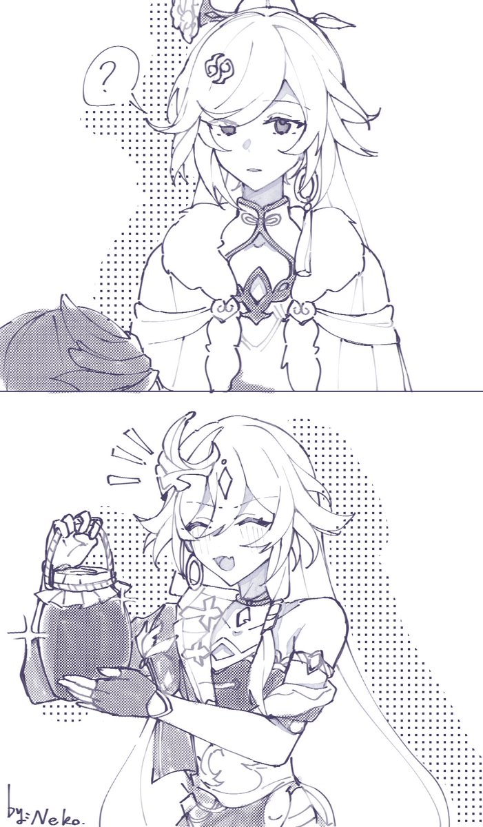 #HonkaiImpact3rd #sentihua
“看看我找到了什么？是酒哦~”
"Look what I found? It's wine ~ "

原来这里还没发吗……