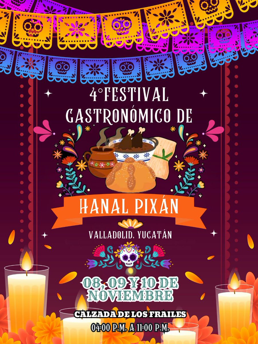 Faltan 5 días para el festival gastronómico de Hanal Pixán