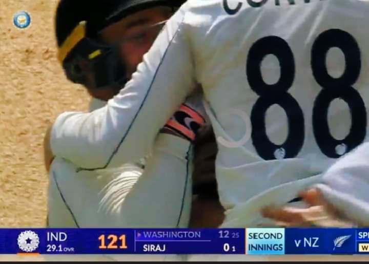 Asiim_786's tweet photo. New Zealand made new history
3-0 defeat to India for the first time in India
Apparently, the modest target of 147 runs could not be chased down
#INDvNZ #INDvNZ24 #Test3 | #INDvNZ #WTC25 https://t.co/cmmoEOBXEE