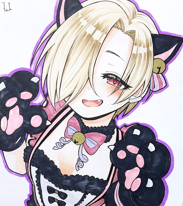 できたーいたずらキャット大集合衣装小梅ちゃん#いついち 