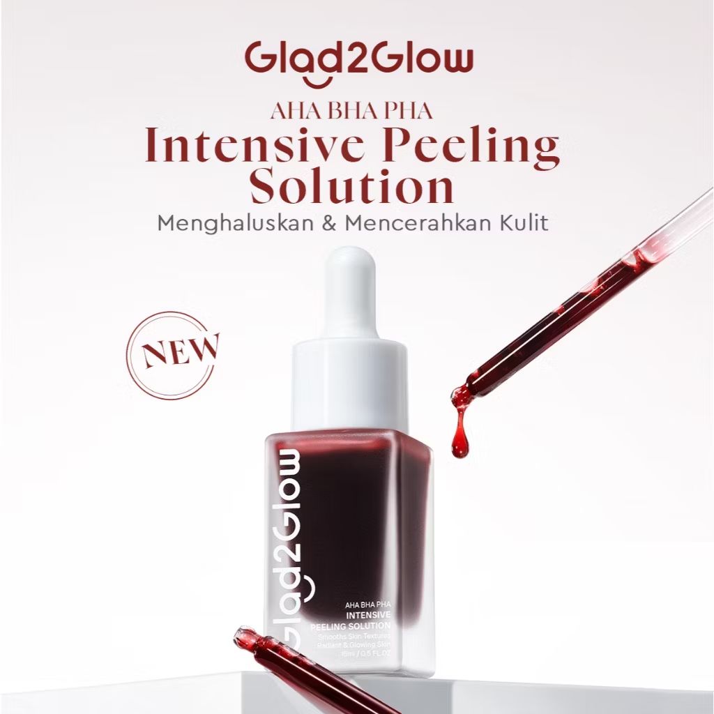 AutosideID's tweet photo. Cek 【NEW LAUNCH】 Glad2Glow Peeling Solution 15mI AHA BHA PHA INTENSIVE Wajah Mencerahkan serum membantu mencerahkanbright clean glowing melembutkan meratakantekstur kulit dengan harga Rp132.500. Dapatkan di Shopee sekarang! https://t.co/wRk7yhAFTv https://t.co/XEmwqzuznL