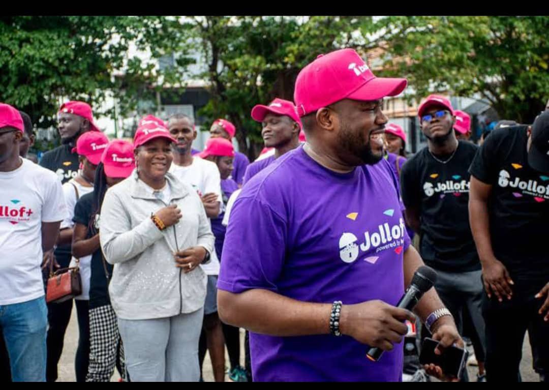 ntumba_eric's tweet photo. Great team walk and work out! #JollofWalk #JollofPlus @jollofplus_ng @ng_baobab #TogetherGreaterFaster https://t.co/Yqj4bljgye