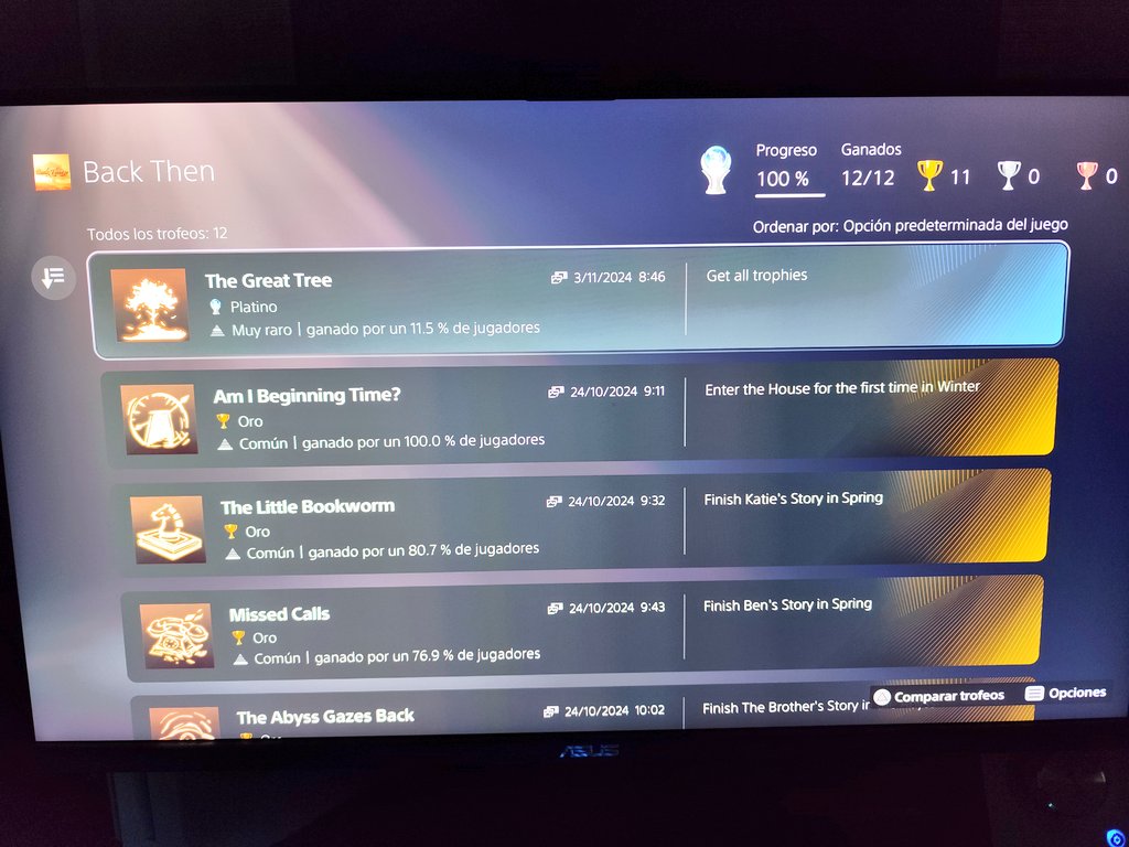 lsmartinez_it's tweet photo. Platino 68🏆
#BackThem @BackThenGame de @PSTalents Un juego indie sobre el Alzheimer que tiene una historia muy jodida. Pronto os hablaremos de él en @TrisquelionG 💛
Gracias @StiviwonderN y @MrDryES por la ayuda, Recomendadísimo. 👌🏻 https://t.co/iRhuztXCfA