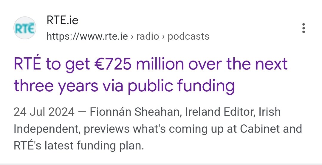 Ben_Scallan's tweet photo. @MaiaDunphy @griptmedia So true Maïa, why would Gript run ads asking for support? 

We should have just done what your outlet RTÉ did, and get involved in a year-long financial scandal for wasting huge sums of taxpayer money, and then get bailed out to the tune of €725m as a reward for abject failure. https://t.co/DQ5qScvW49