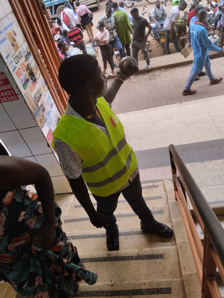 MioneUganda's tweet photo. We are continuing with our brand awareness campaigns.  Giving back to the Boda boda  communities around us to enhance safety on our busy delivery routes. One reflector jacket at a time #MioneReflectors 
#HappyNovemberMioneSales #MioneUg #MioneU1 #TheOneForU https://t.co/5VDVrkEcB0