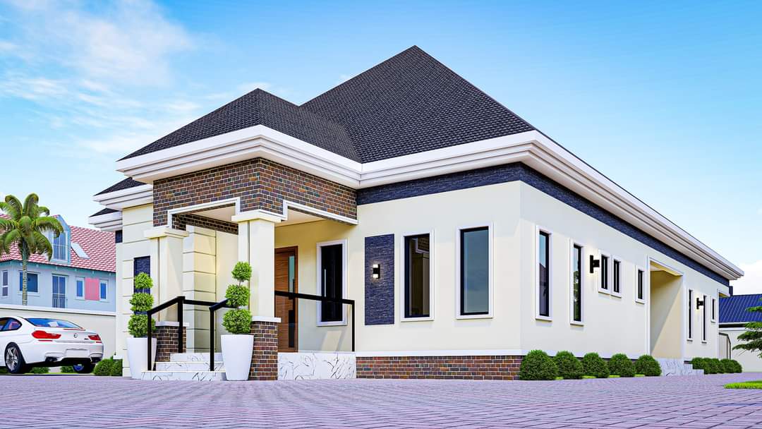 MDesignStudio02's tweet image. Three bedroom Bungalow 
Entrance porch
Ante room with restrooms 
Sitting Room 
Dinning Room
Kitchen 
Spacious Master bedroom 
2 spacious room
Laundry 

N:B all rooms are ensuite