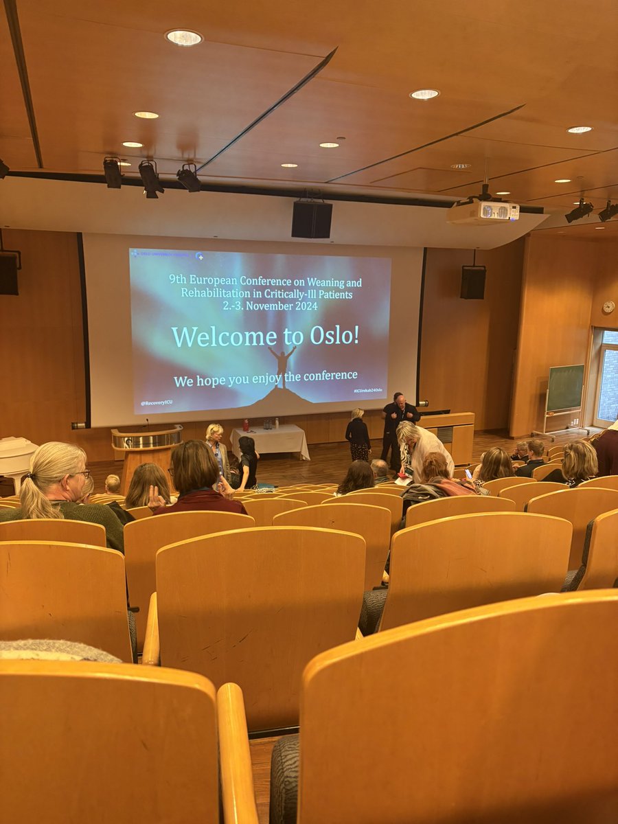 Liv Bennett (@physiolivia_) on Twitter photo Day 2 <a href="/RecoveryICU/">ICURecovery</a> #ICURehab24Oslo
Obviously looking forward to what will be the best presentation of the day by <a href="/ClairMcBain1/">Clair Martin (She/Her)</a> and <a href="/EllieJoseph_23/">Ellie Joseph</a> on their 7 day rehab service trial <a href="/glenfield_aicu/">Glenfield AICU</a> <a href="/ItapsTeam/">TEAM_ITAPS</a> <a href="/uhltherapy/">uhltherapy</a> Day 2 <a href="/RecoveryICU/">ICURecovery</a> #ICURehab24Oslo
Obviously looking forward to what will be the best presentation of the day by <a href="/ClairMcBain1/">Clair Martin (She/Her)</a> and <a href="/EllieJoseph_23/">Ellie Joseph</a> on their 7 day rehab service trial <a href="/glenfield_aicu/">Glenfield AICU</a> <a href="/ItapsTeam/">TEAM_ITAPS</a> <a href="/uhltherapy/">uhltherapy</a>