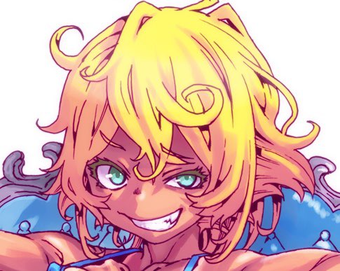 こういう顔描くの好きです。(h 