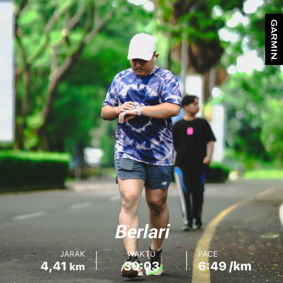 muhammadasmul's tweet photo. Sunday, easy run. https://t.co/veOMgz9bzU
