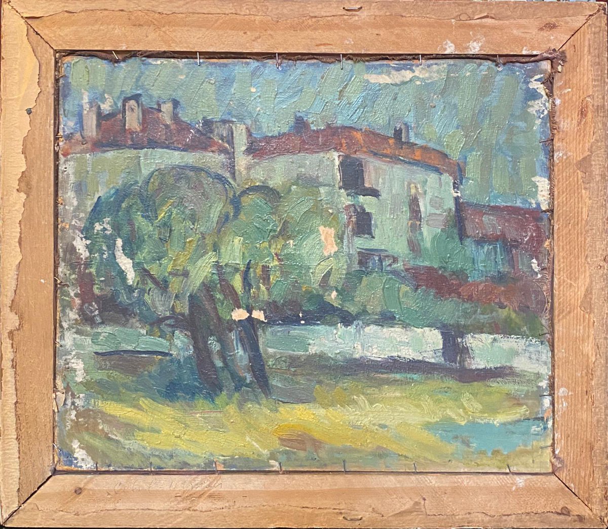 BilfenK's tweet photo. Celal Uzmen (1901 - 1988)
(Tablonun çift tarafında 2 ayrı resim bulunmakta)

46 x 38 cm
Yağlı Boya / Tuval

Koleksiyonun 02 numaralı Celal Uzmen eseri

#BilfenSanatKoleksiyonu #BilfenArtCollection #CelalUzmen https://t.co/8E0yrBVvBH