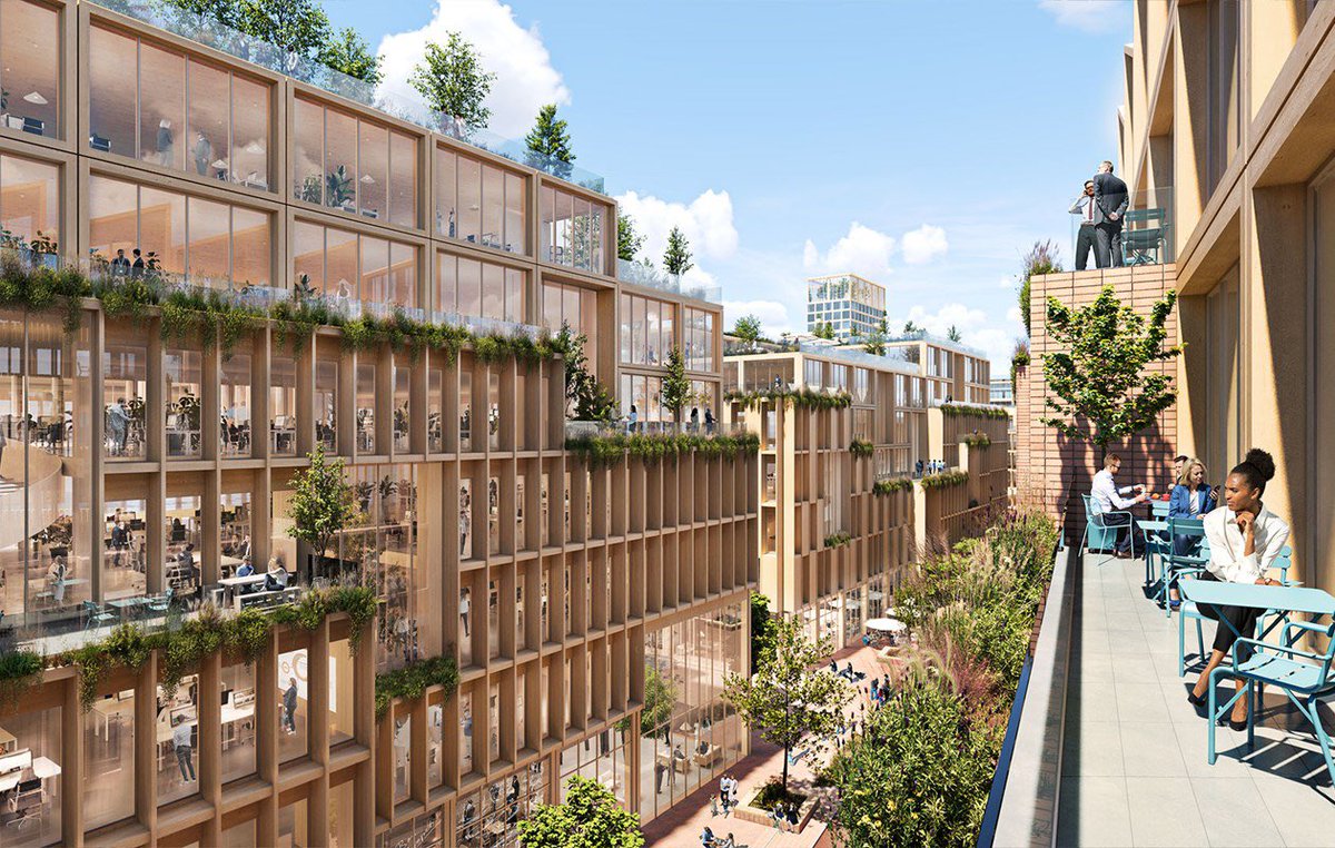 The world’s largest timber development - Stockholm Wood City

250,000 square meters, with 7,000 office spaces and 2,000 homes

al.se/en/sickla